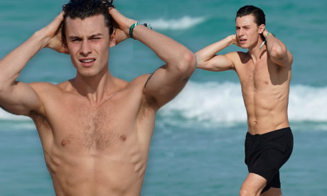 Shawn Mendes Enjoys The Single Life As He Puts His Rippling Abs On Display During Beach Day In Miami Mail