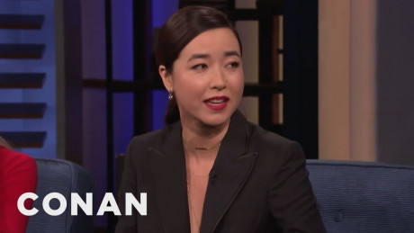 Maya Erskine On Her Awkward Masturbation Scene Conan Tbs