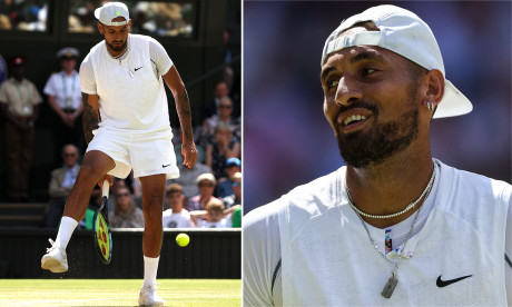 Wimbledon Final Aussies Go Wild For Nick Kyrgios Unconventional Playing Style At Grand Slam Mail